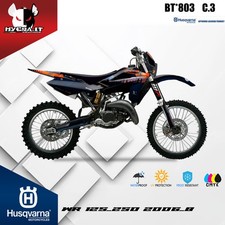 Kit Grafiche Cromate per HUSQVARNA Wr 125-250 2006-8 BT803C3