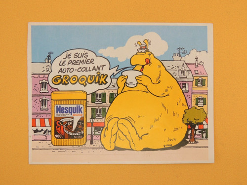 Nesquik groquik autocollants - groquik,