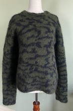 Maglione girocollo astratto
