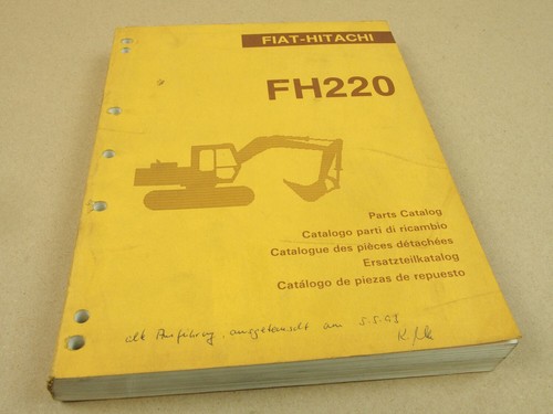 Fiat hitachi fh220 excavator - hitachi,