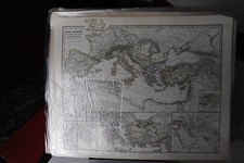 CARTINA GEOGRAFICA ANTICA MARE INTERNUM