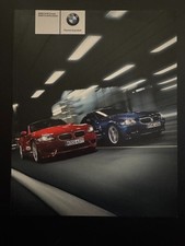 Brochure BMW Z4 M Coupè, Z4 M Roadster formato A4 pagine 43