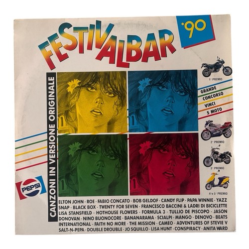 Festivalbar 2 lp - ’90, 2×lp