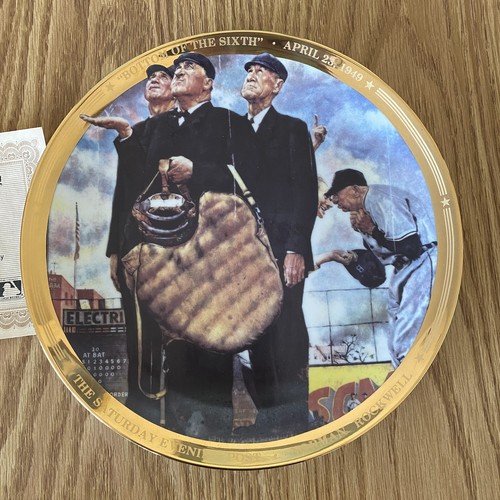 Piatto norman rockwell fondo - norman,