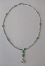 Collana donna di cristalli e