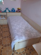 COPRILETTO SINGOLO UNCINETTO VINTAGE NUOVO