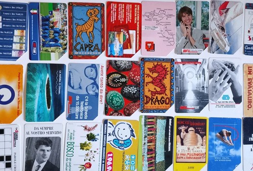 Lotto schede telefoniche - 50,
