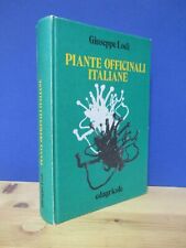 Lodi - Piante officinali italiane - Edagricole 1978 Botanica Erboristeria