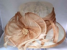 Cappello cerimonia avorio - cappello,