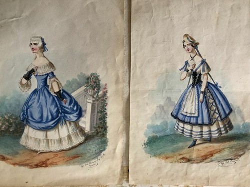 Del buono coppia di costumi - -,