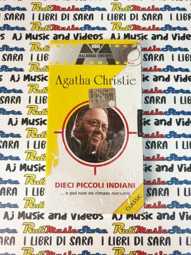 Vhs film dieci piccoli indiani - vhs,
