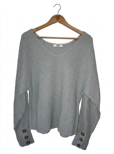 Jdy maglione donna blu casual - blu,