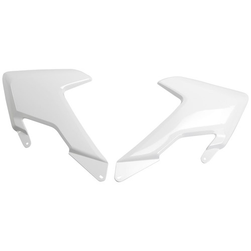 Ufo radiator scoops white - radiator, for