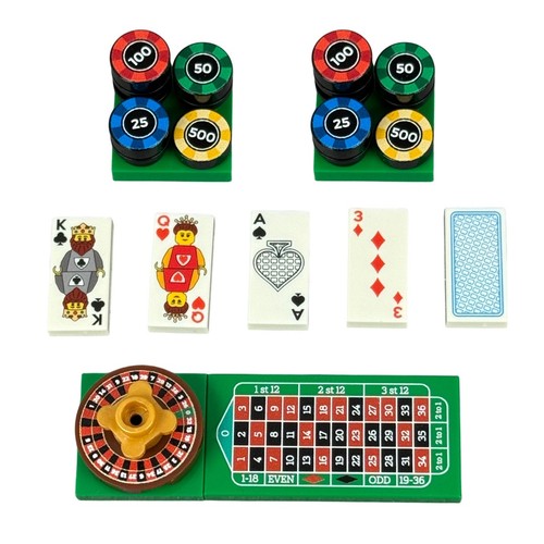 Casino pack set - pack, roulette