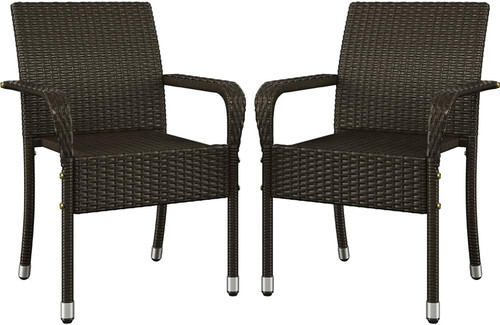 Set sedie impilabili in - 2,