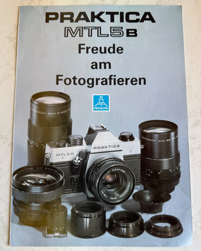 Pentacon prospekt libretto - prospekt,
