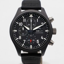 IWC Pilot Chronograph Black