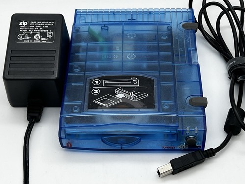 Iomega zip 100 - zip, trasparente