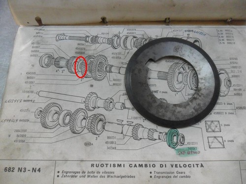 Anello rasamento cambio - anello,