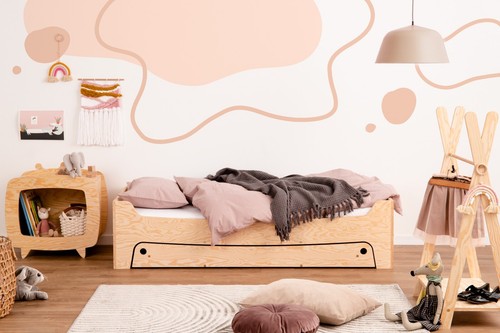 Letto per bambini legno - legno, con