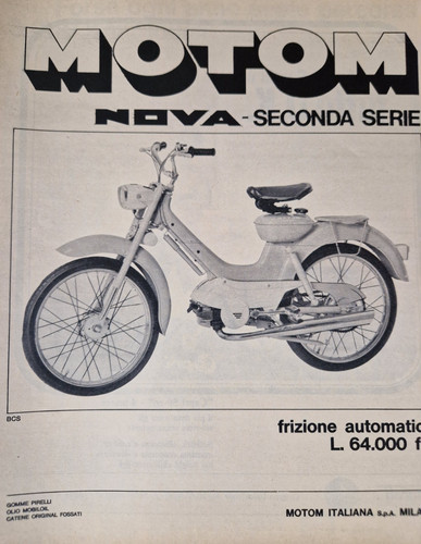 Moto motom nova motorino - nova,