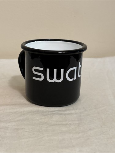 Swatch watch logo promo - swatch, bianco