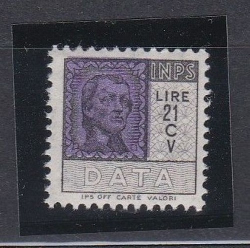 Italia 1963 marca da - -,