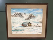 QUADRO DIPINTO A OLIO VISTA