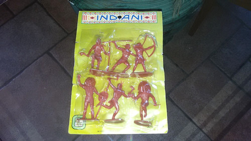Box kit set soldatini indiani - kit,