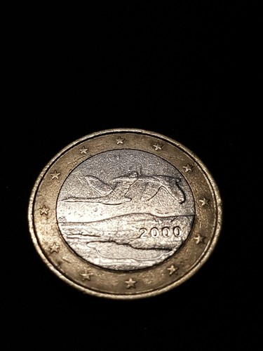 Moneta euro rara finlandia - moneta, 1