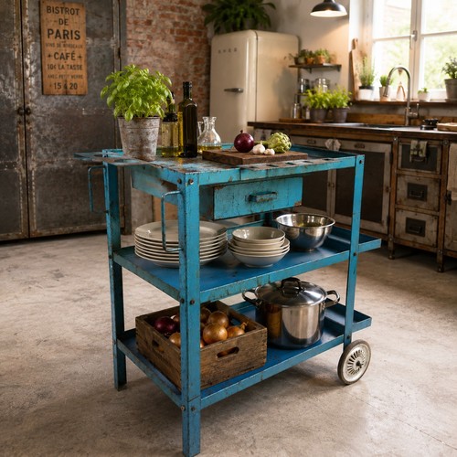 Tavolino banco carrello - tavolino,