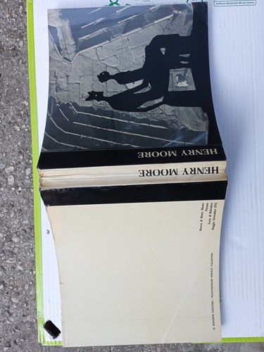 Henry moore catalogo mostra - catalogo,