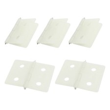 5Pcs aereo RC Parti Di Ricambio Nylon Beige Appuntato Cerniere 27 x 36mm