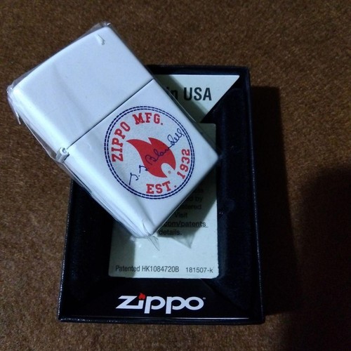 Accendino zippo bianco modello - zippo,