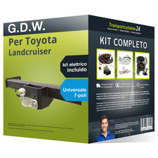 Pacco Gancio traino fisso per