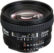 Nikon AF Nikkor 20 mm 1:2.8 D