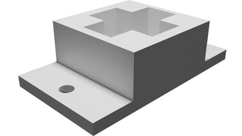 Staffa guida cassetto - staffa,