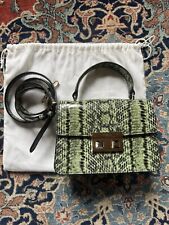 furla borsa Crossbody Colore Verde Stampa Pitone