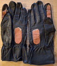 GUANTI MOTOCICLISTA ANNI '70 IN VERA PELLE MORBIDA