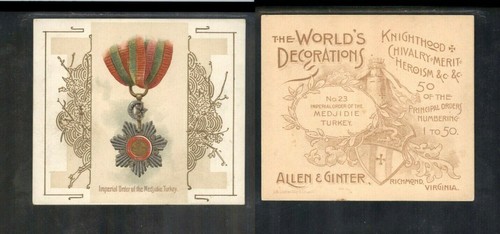 1888 n44 decorazioni del - 1888,