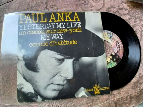 Paul anka way yesterday my - way,