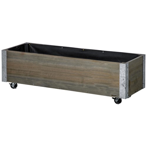 Outsunny fioriera legno - outsunny,
