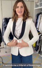 ZARA SMOKING BIANCO FUMO