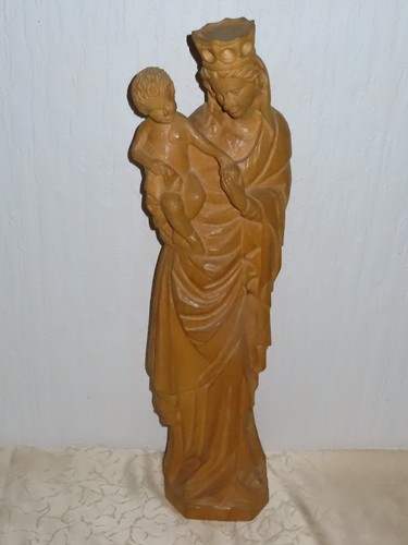 Statua legno raffigurazione - statua,