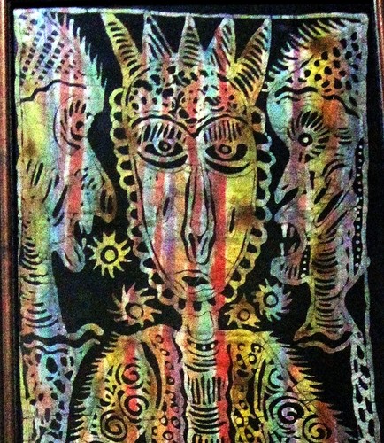 Quadro artista africano - , 1981
