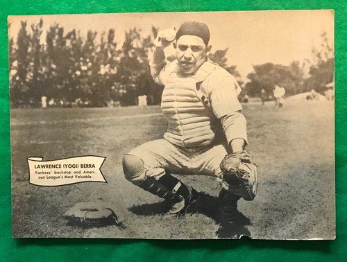 Poster vintage yogi berra - poster,