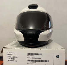 Casco BMW SYSTEM 6 EVO Brillant White 58/59