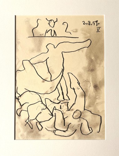 Pablo picasso litografia - picasso,