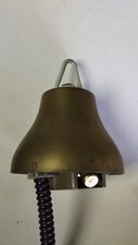 Campanello, campana a sospensione elettrica in bronzo vintage