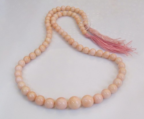 Collana sfera corallo - collana,